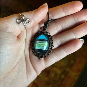 Galaxy theme necklace